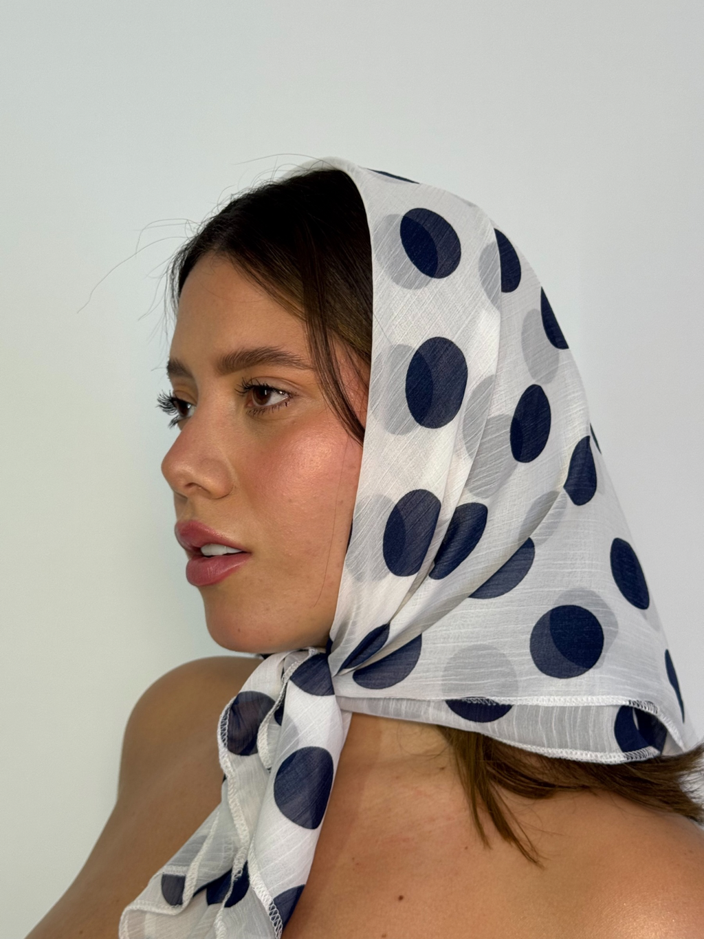 Polka scarf